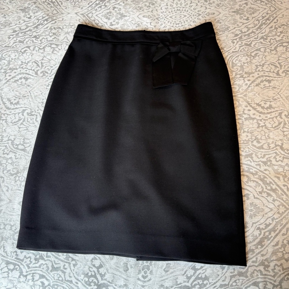 Moschino Black Pencil Skirt